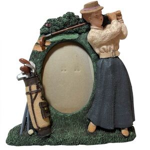 Vintage 90’s Lady Golfer 3-D Frame